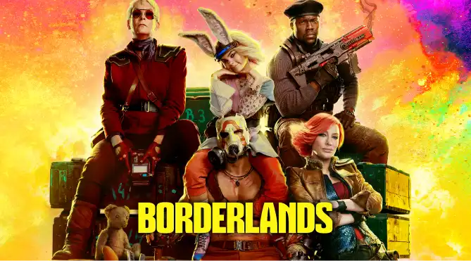 Poster for the film Borderlands