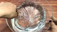 GIANT CLEAR WATER SLIME How to make Super Thick Clear Water Slime at home easy [ASMR]
