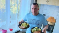 Вот так обед️Всегда так балую жену. Вкусно и просто.