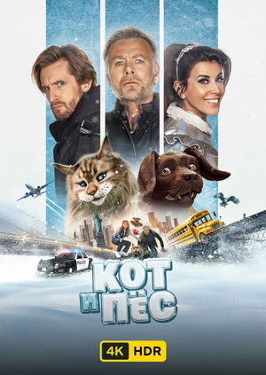Кот и пес UHD HDR