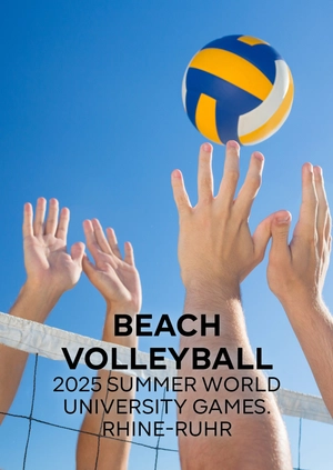 Beach Volleyball. Summer World University Games. Rhine-Ruhr