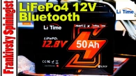 Батарея для електромотора Li Time LiFePo4 12V 50Ah Bluetooth | Технології майбутнього на риболовлі
