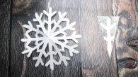 НОВАЯ необычная СНЕЖИНКА из бумаги на окна своими руками 2021