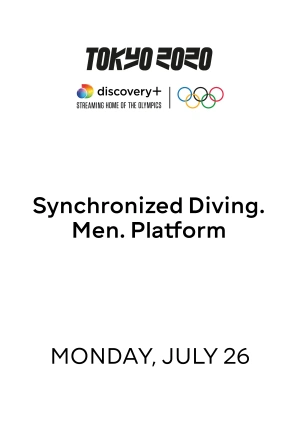 Synchronized Diving. Men. Platform