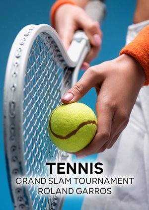 Tennis Grand Slam Tournament. Roland-Garros
