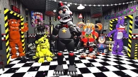 АНИМАТРОНИКИ ПУГАЮТ ОХРАННИКА FNAF 7 COOP Garry's Mod