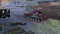 ПОЧТИ ЛУЧШИЙ СТ ДЛЯ ПРОКАЧКИ  МЕГА НАГИБАТОР M48 PATTON  WoT Blitz