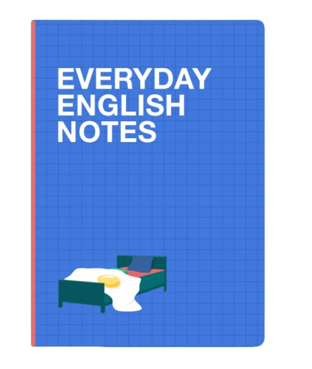 Обкладинка "Блокнот в крапку "Everyday English Notes""