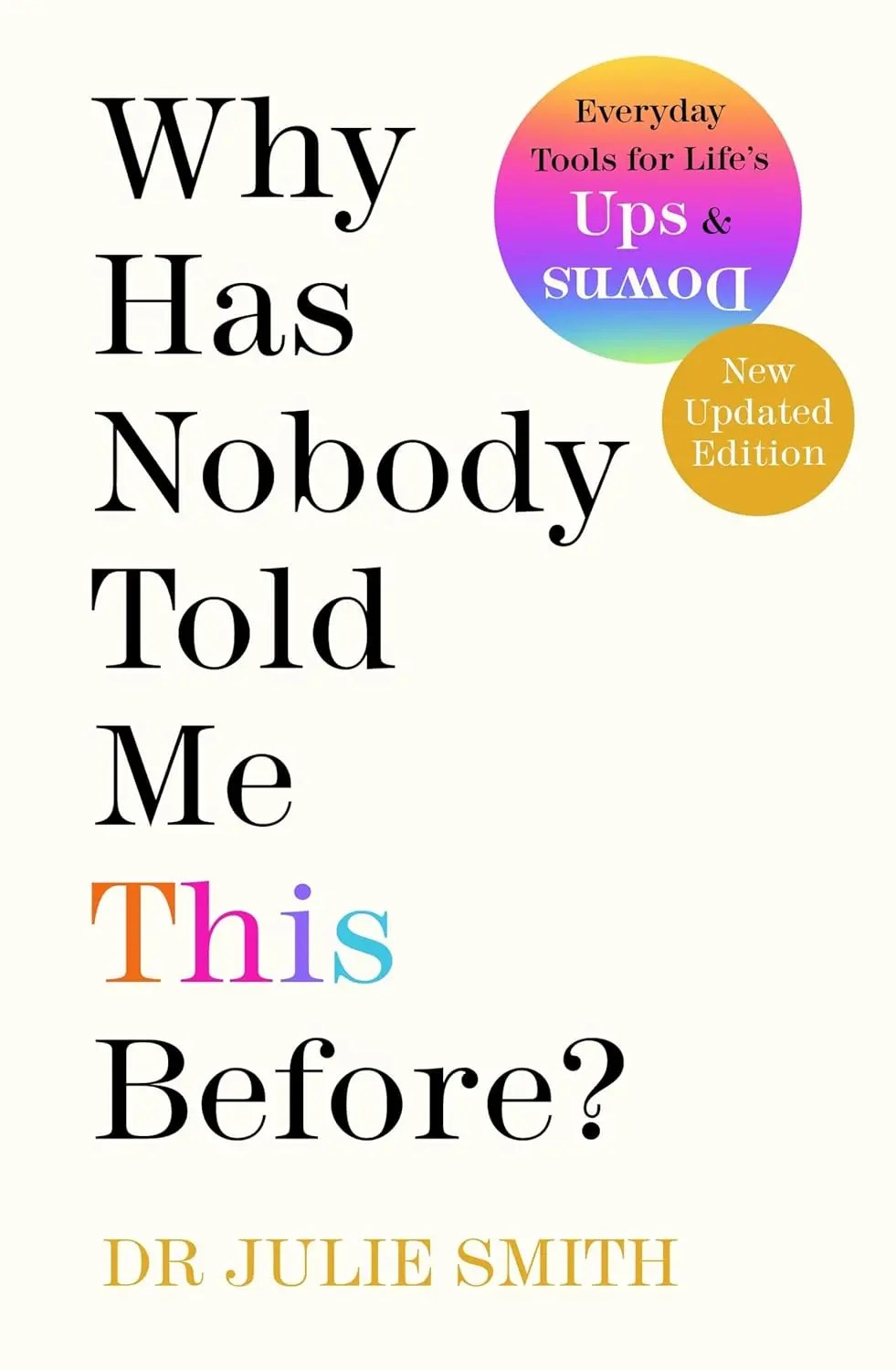 Обкладника "Why Has Nobody Told Me This Before?" Обкладинка "Why Has Nobody Told Me This Before?"