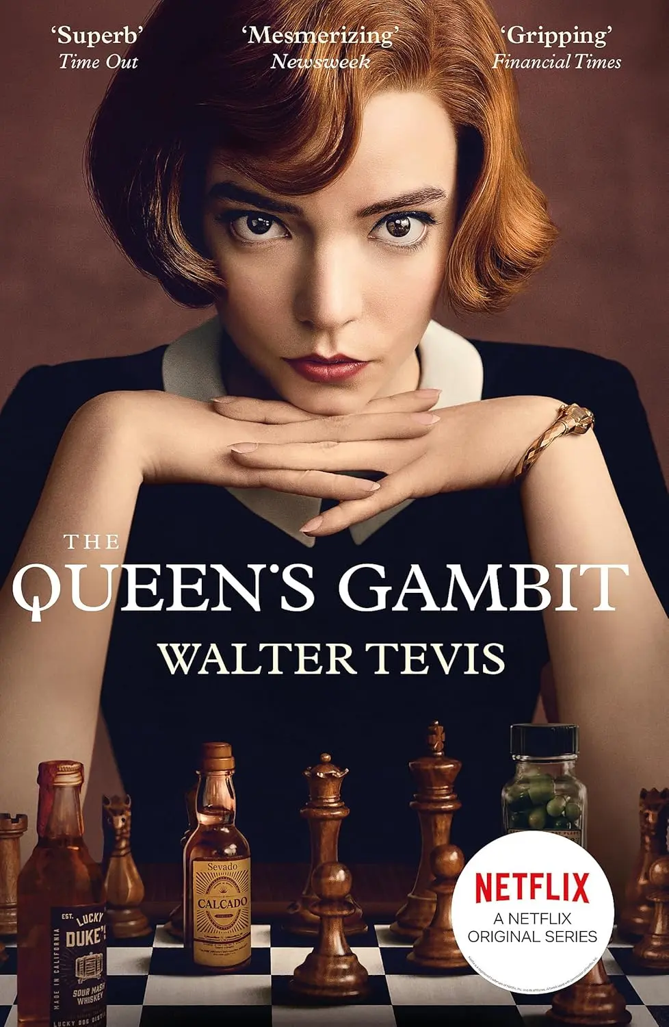 Обкладника "The Queen's Gambit" Обкладинка "The Queen's Gambit"
