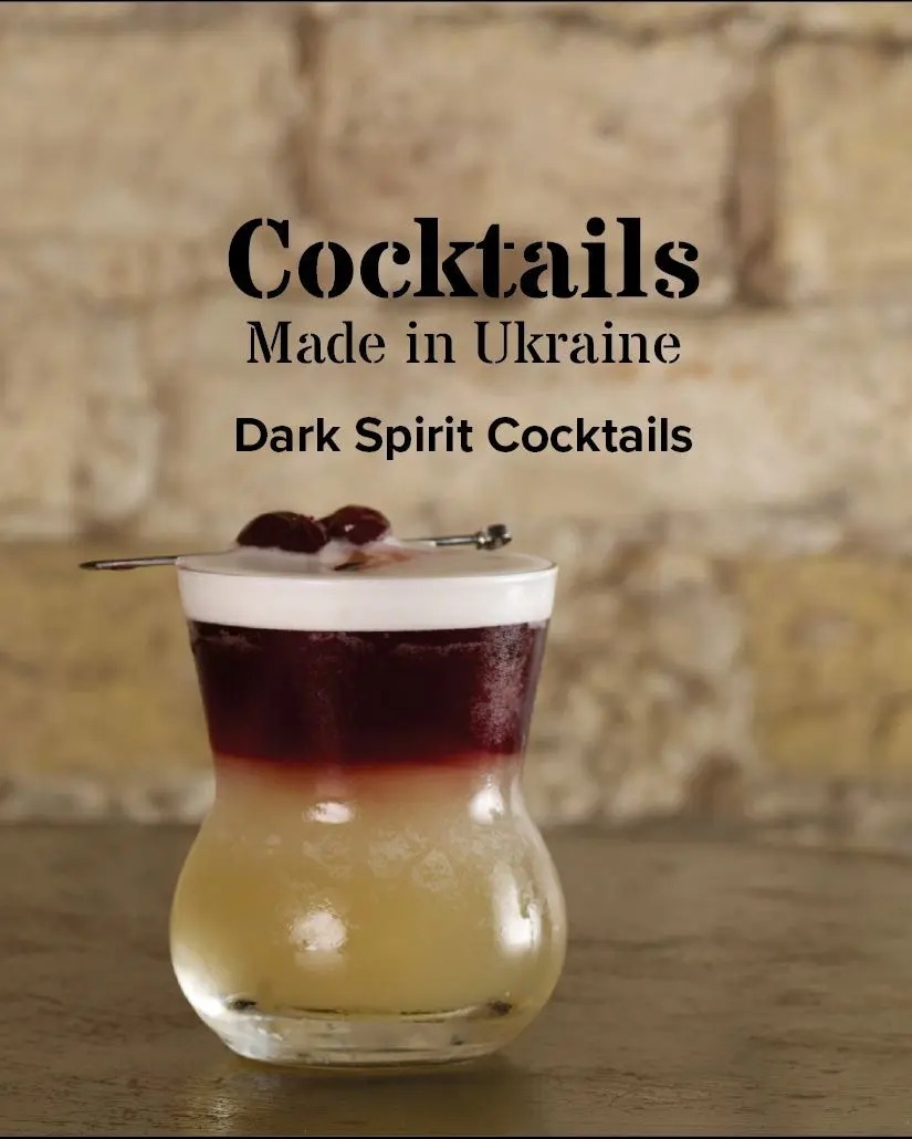 Обкладинка "Dark Spirit Cocktails"