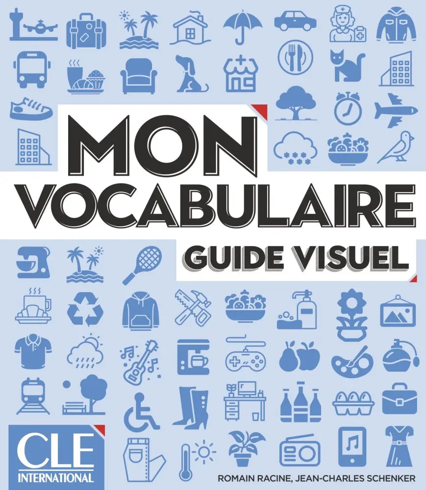 Обкладника "Mon vocabulaire Guide visuel. A1-B2" Обкладинка "Mon vocabulaire Guide visuel. A1-B2"