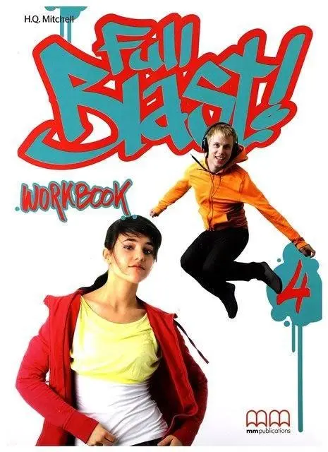 Обкладинка "Full Blast! 4. Workbook with CD"