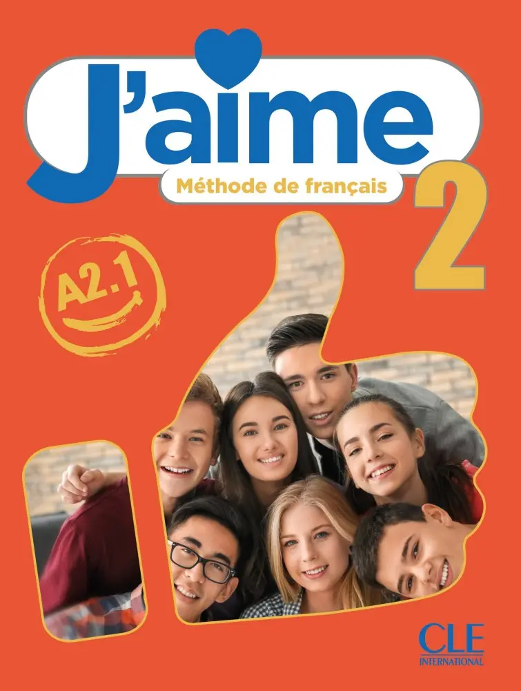 Обкладинка "J'aime 2 (A2.1). Livre de l'élève"