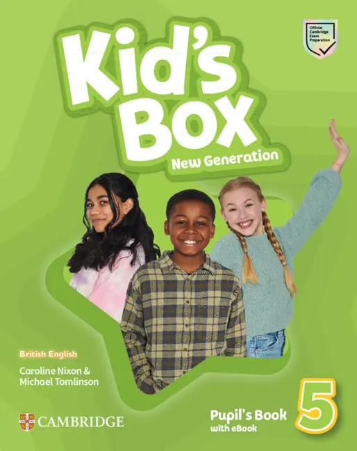 Обкладника "Kid's Box New Generation 5. Pupil's Book with eBook" Обкладинка "Kid's Box New Generation 5. Pupil's Book with eBook"