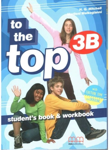 To the Top 3B. Student's Book + Workbook with QR code with Culture Time for Ukraine