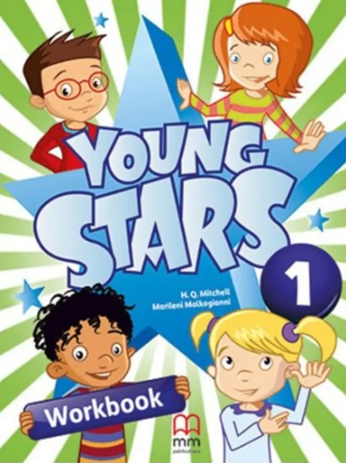 Обкладника "Young Stars 1. Workbook" Обкладинка "Young Stars 1. Workbook"