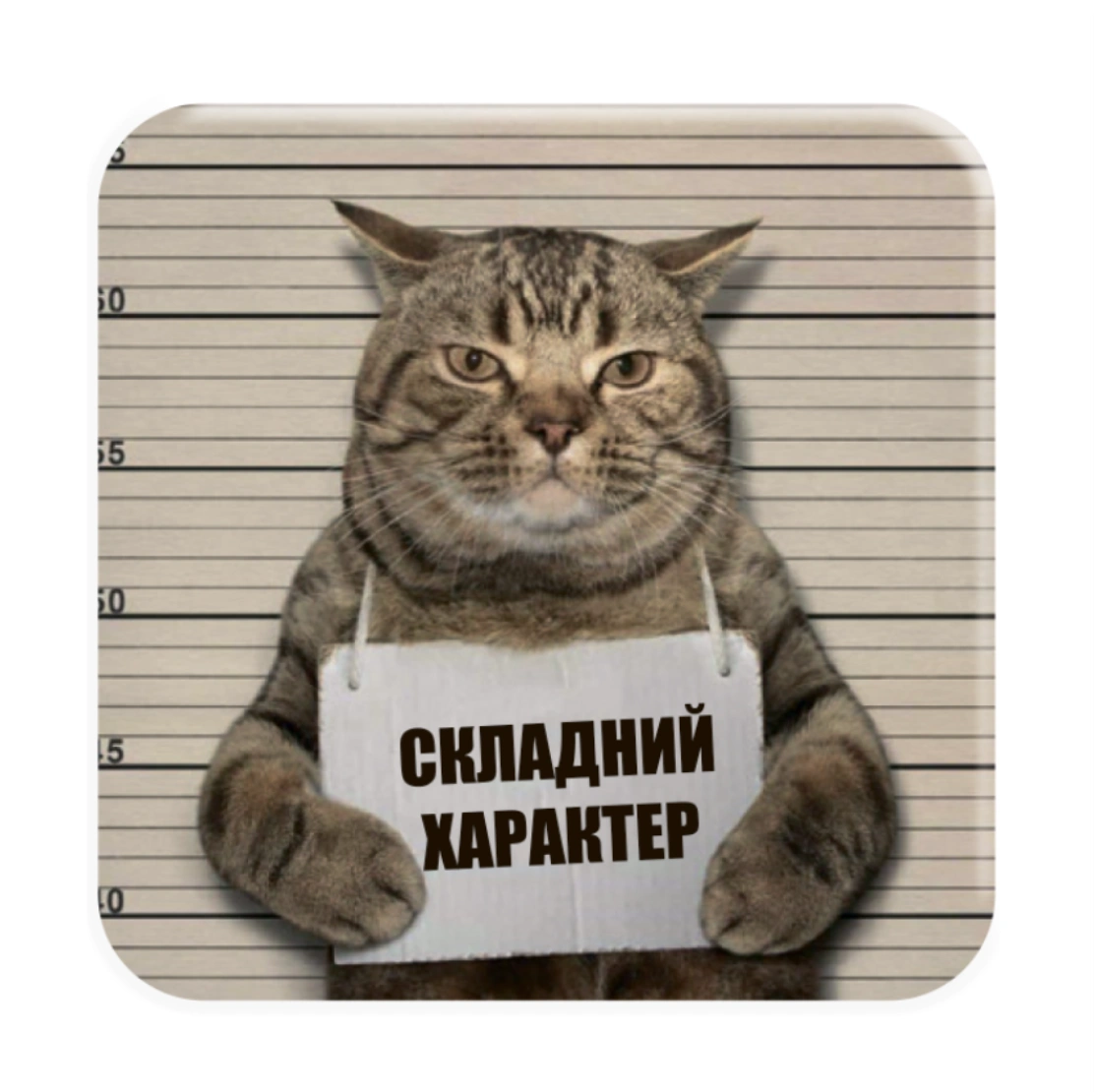 3D стікер «Складний характер»