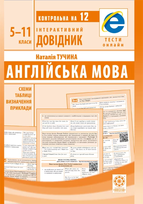 Англійська мова. Схеми і таблиці. Визначення. Приклади....