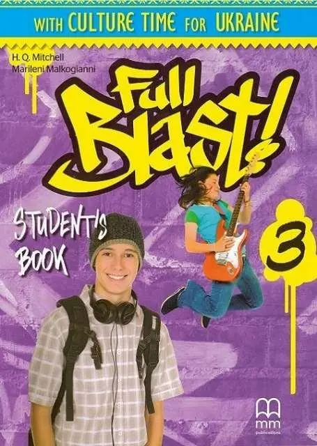 Обкладинка "Full Blast! 3. Student's Book (Ukrainian Edition)"