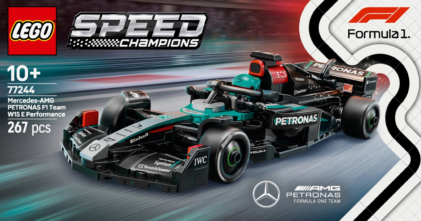 Конструктор LEGO Автомобіль для перегонів Mercedes-AMG F1® W15