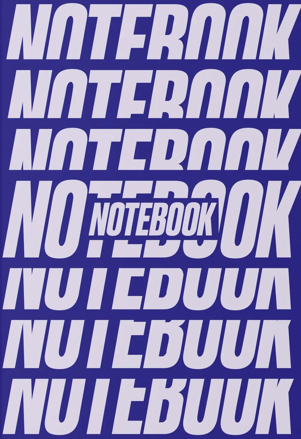 Обкладинка "Блокнот «NOTEBOOK» синій"