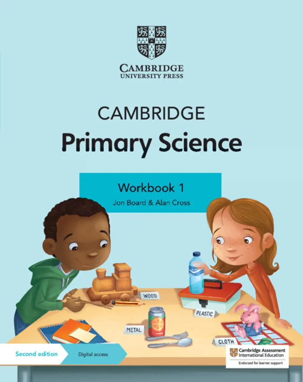 Обкладинка "Cambridge Primary Science (2nd Edition). Workbook 1 with Digital Access (1 Year)"