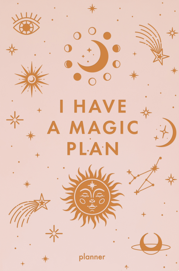 Блокнот для планування "I HAVE A MAGIC PLAN mini" бежевий