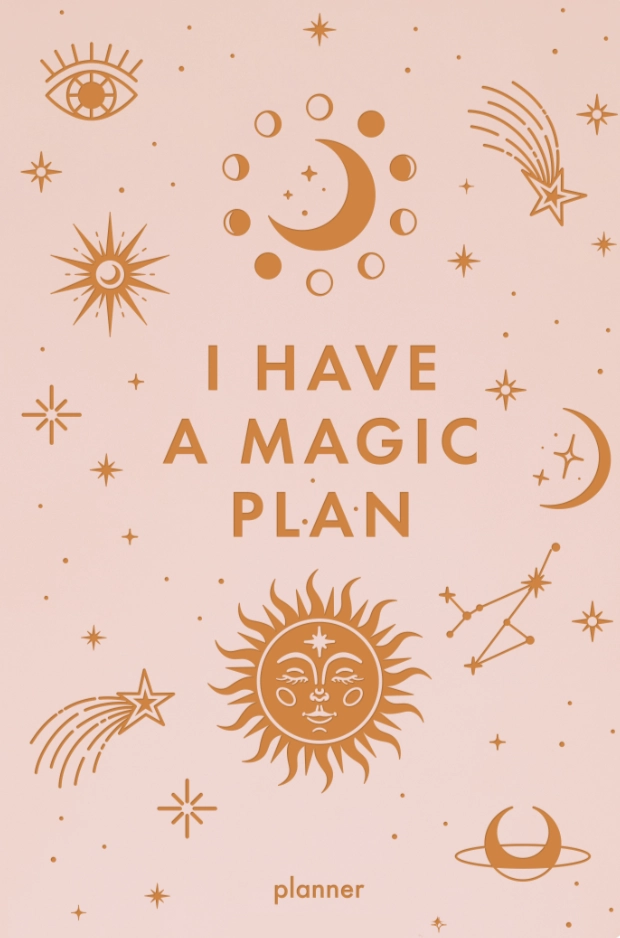 Блокнот для планування «I HAVE A MAGIC PLAN mini» бежевий