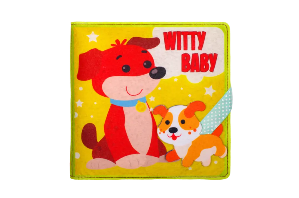 Обкладника "Фетрова книжка «Witty Baby»" Обкладинка "Фетрова книжка «Witty Baby»"