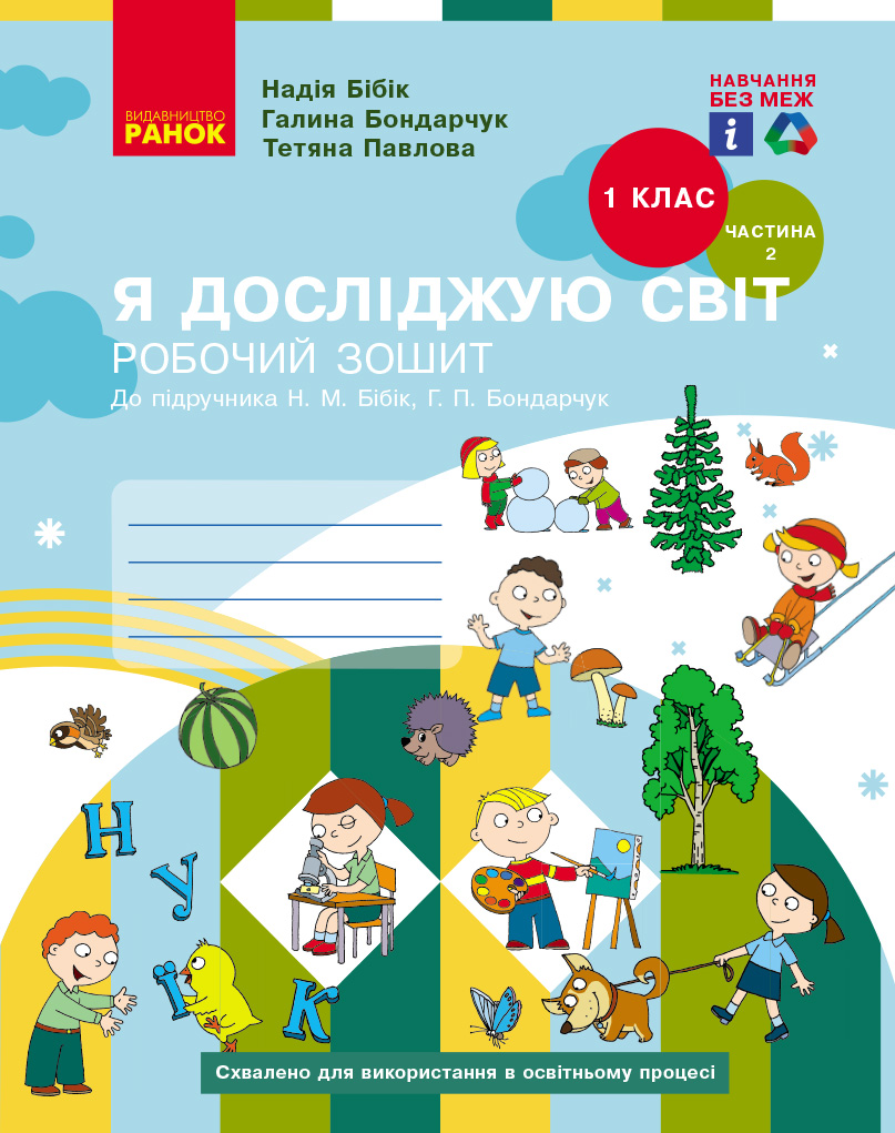 1 клас. Я досліджую світ. Робочий зошит. Частина 2...
