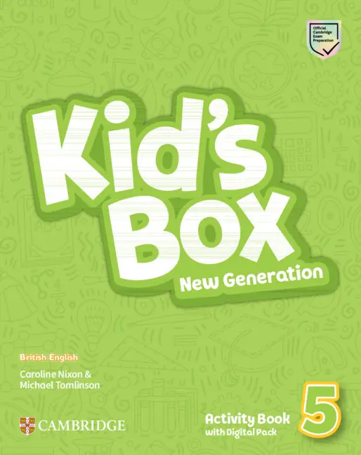 Обкладинка "Kid's Box New Generation 5. Activity Book with Digital Pack"