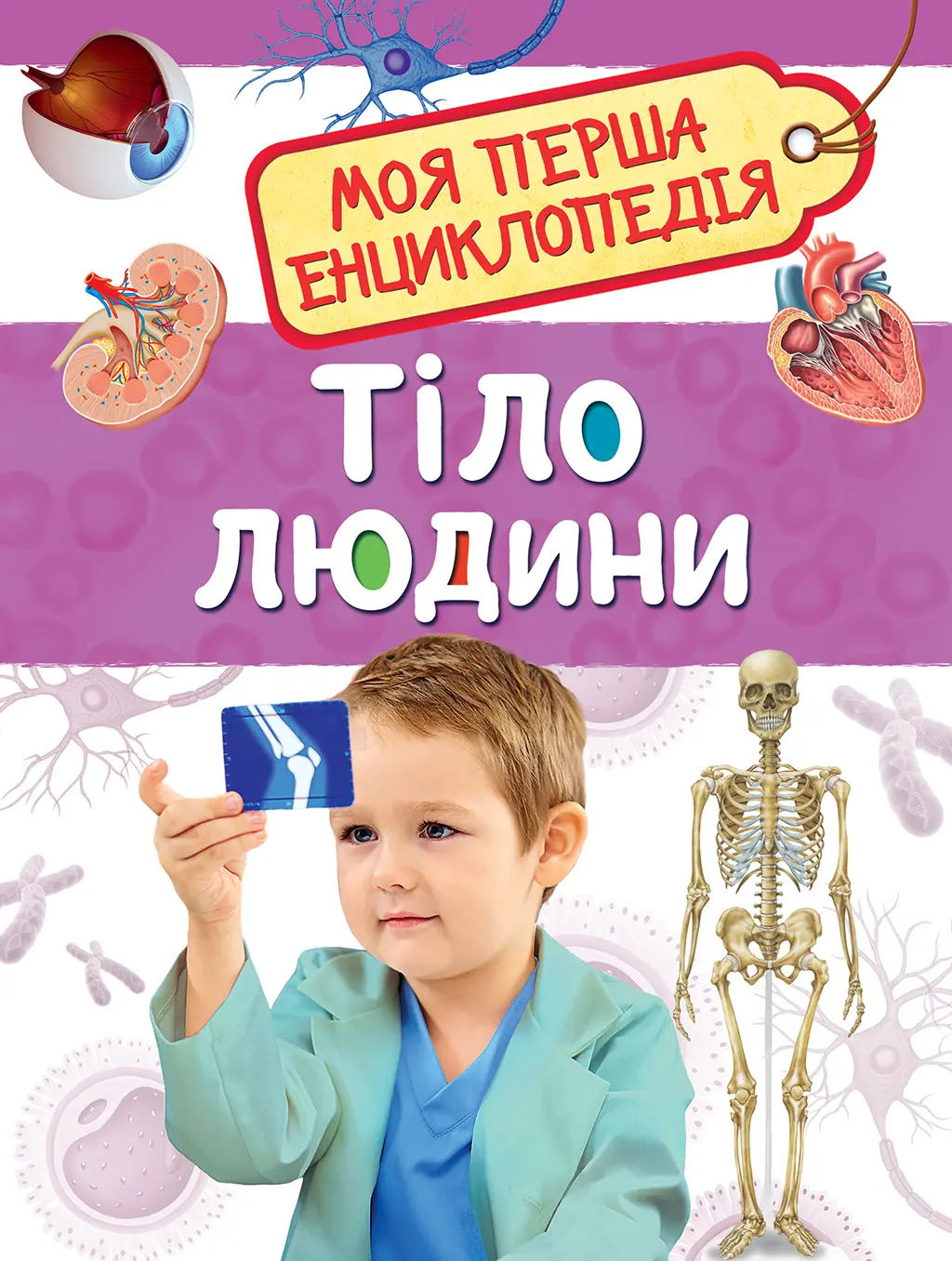 Обкладинка "Тіло людини. Моя перша енциклопедія"