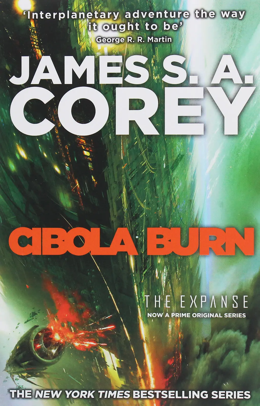 Обкладинка "Cibola Burn"