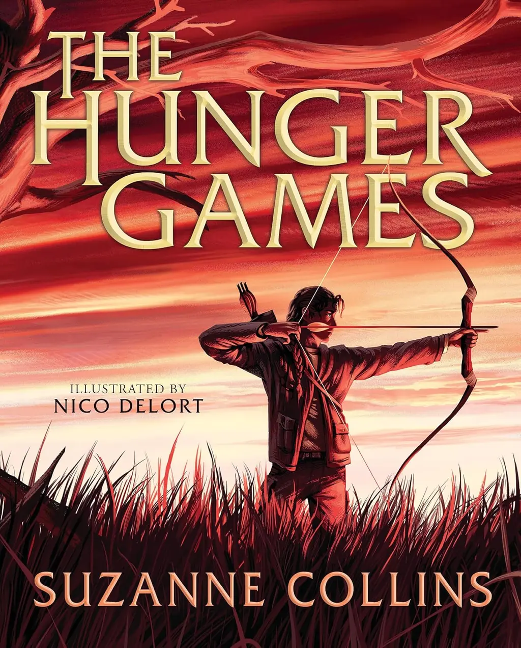 Обкладника "The Hunger Games. Illustrated Edition" Обкладинка "The Hunger Games. Illustrated Edition"