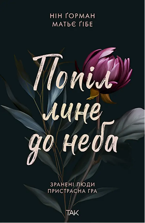 Обкладинка "Попіл лине до неба"