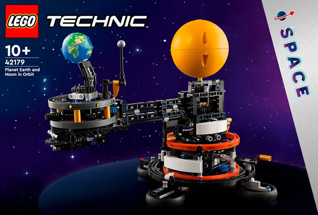 Обкладника "Конструктор LEGO Земля та Місяць на орбіті" Обкладинка "Конструктор LEGO Земля та Місяць на орбіті"