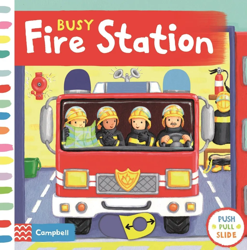 Обкладинка "Busy Fire Station"