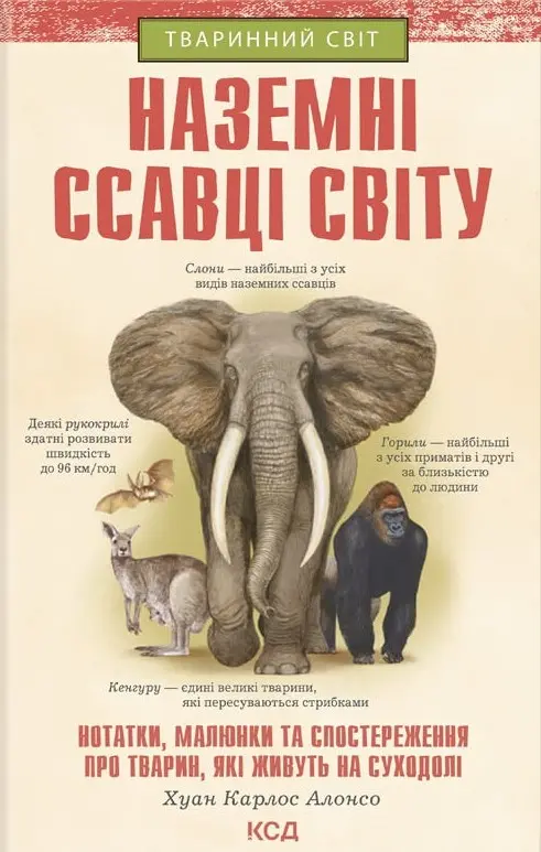 Обкладинка "Наземні ссавці світу"