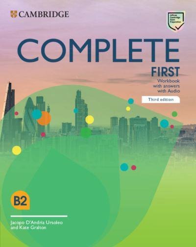 Complete First (3rd Edition). Workbook with answers and Downloadable Audio
