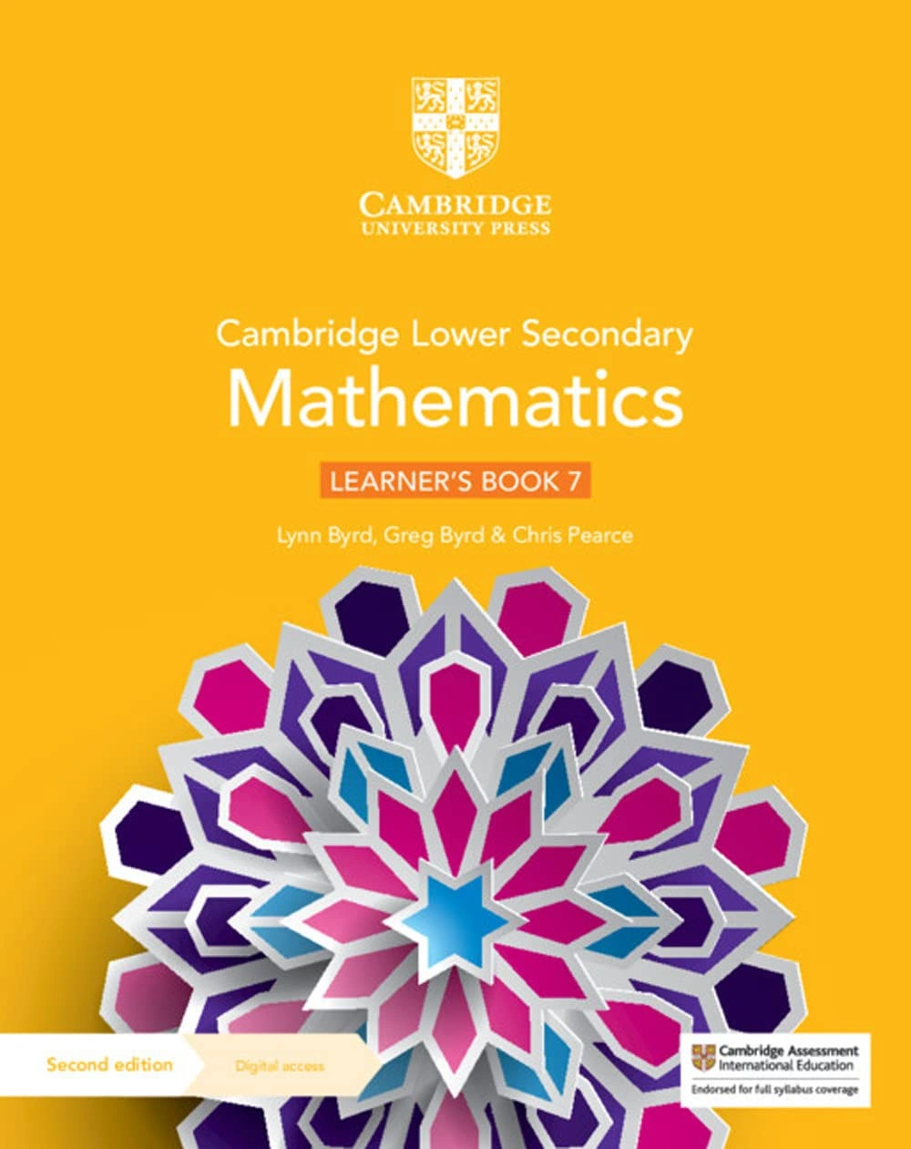 Cambridge Lower Secondary Mathematics (2nd Edition). Learner's Book 7 with Digital Access (1 Year)