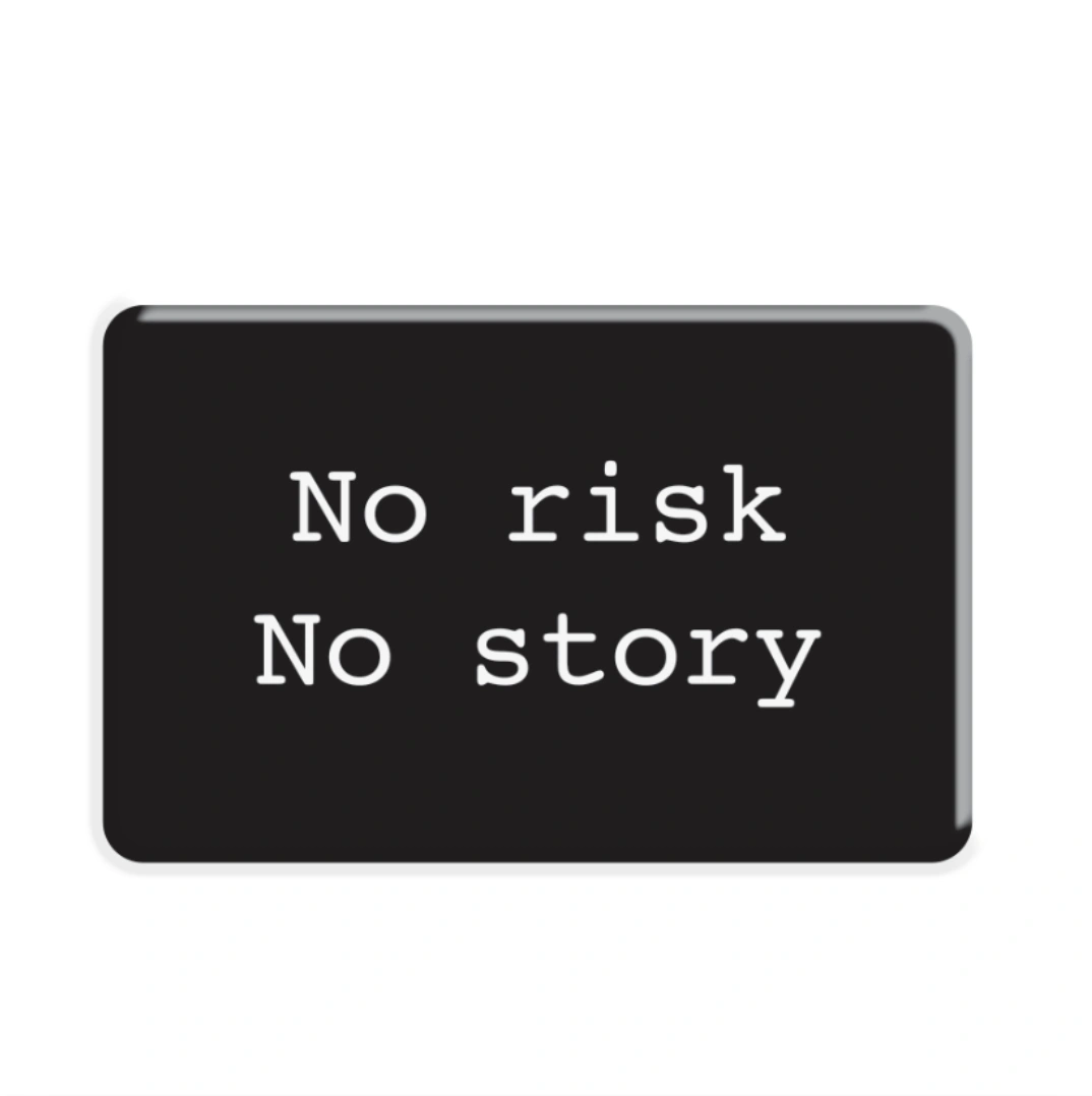 3D стікер «Risk and reward»