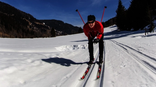 Cross-country Skiing. Bysprinten