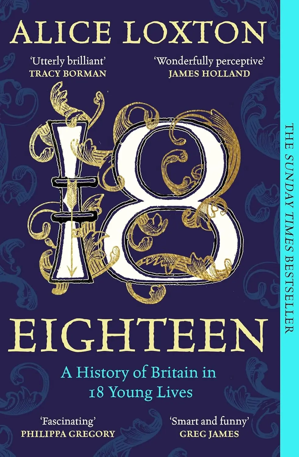 Обкладинка "Eighteen: A History of Britain in 18 Young Lives"