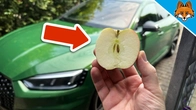 Rub your Car Windshield with an APPLE and WATCH WHAT HAPPENS(Amazing)