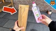 Pour Dish Soap on Wood and WATCH WHAT HAPPENS(Secret Trick)