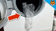 Throw 1 Plastic Bag in the Washing Machine and WATCH WHAT HAPPENS(Genius)