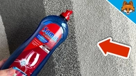 Tip some Rinse Aid onto the Carpet and WATCH WHAT HAPPENS(Brilliant Trick)