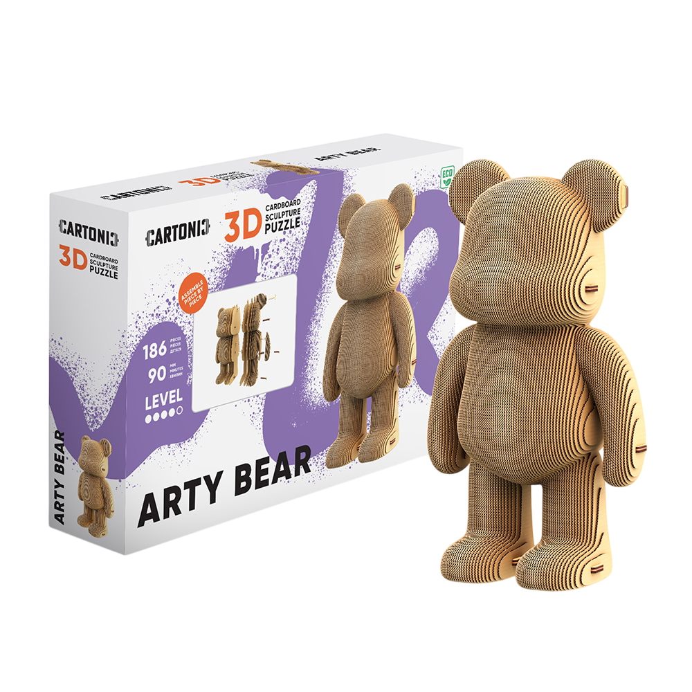 Картонний конструктор "Cartonic 3D Puzzle ARTY BEAR"