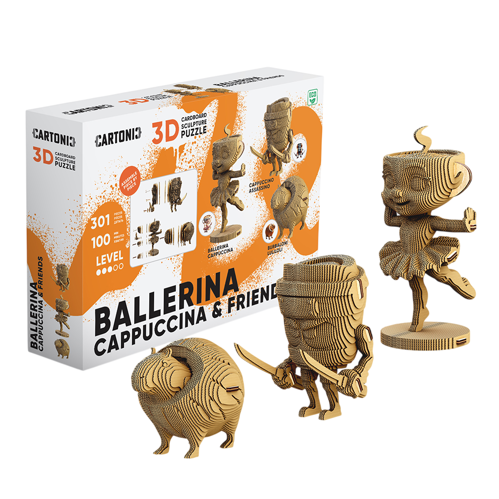 Картонний конструктор "Cartonic 3D Puzzle BALLERINA...